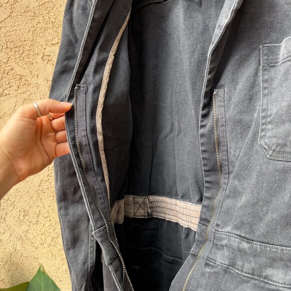 Wildfang Long Sleeve Coverall - The Essential Denim High Waisted - Picture 7 of 7